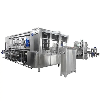Macchina di rifornimento dell'acqua potabile 600BPH, imbottigliatrice dell'acqua da 5 galloni in pieno automatica