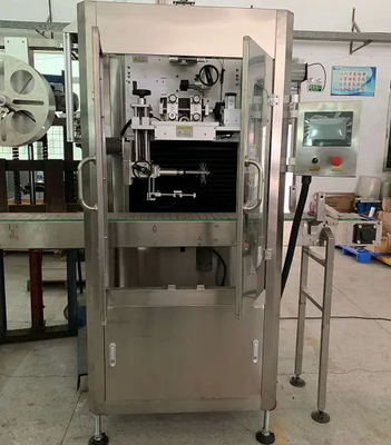 comprare Etichettatrice della bottiglia automatica, etichettatore della manica degli strizzacervelli per una bottiglia da 5 galloni online manufacture