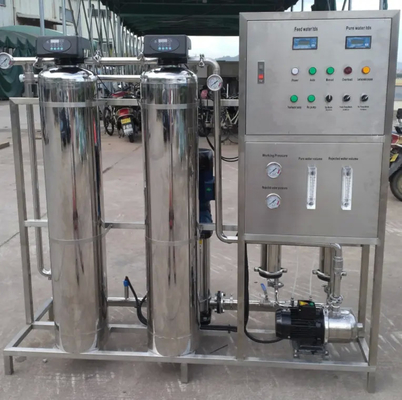 comprare pianta commerciale del Ro di 380V 500 Lph, macchina di trattamento delle acque di osmosi inversa SS304 online manufacture