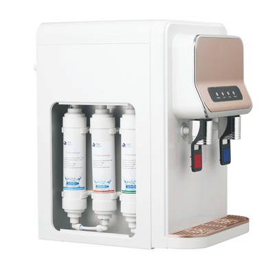 Dispositivo di raffreddamento di acqua di osmosi inversa di 3 fasi, colore bianco dell'erogatore dell'acqua da tavola di R134a