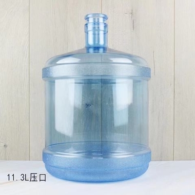Bottiglia di acqua di plastica su misura di materiale da imballaggio con la dimensione di 7.5L 11.3L 15L
