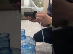 Erogatore ricaricabile nero 800mAh della pompa idraulica di USB per il Ministero degli Interni